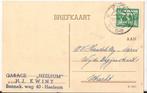 HEELSUM 1945 Garage HJ.KWINT Bennek.weg 40, Ophalen of Verzenden, 1940 tot 1960, Gelopen, Gelderland