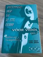 Vioolmethode 21ste Eeuw Deel 2 + CD, Ophalen of Verzenden, Zo goed als nieuw, Instrument