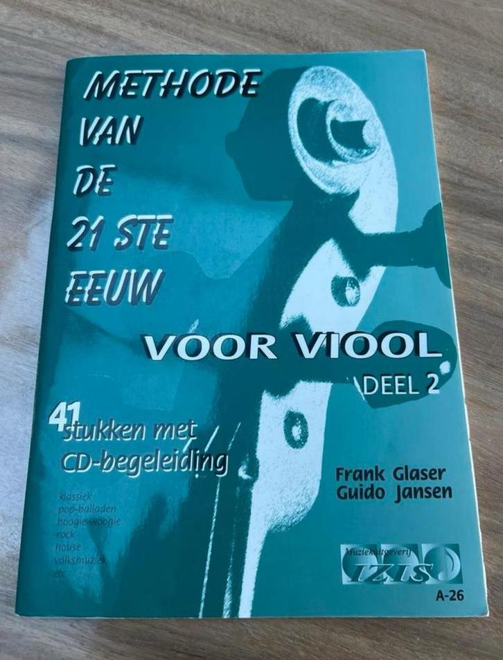 Vioolmethode 21ste Eeuw Deel 2 + CD, Boeken, Muziek, Zo goed als nieuw, Instrument, Ophalen of Verzenden