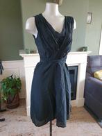 Venducci mooi lieflijk zwart jurk jurkje 38 M10 euro incl v, Knielengte, Maat 38/40 (M), Zo goed als nieuw, Zwart