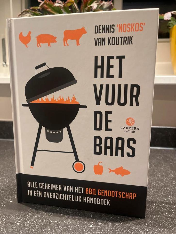 Dennis van Koutrik - Het vuur de baas, Boeken, Kookboeken, Zo goed als nieuw, Ophalen