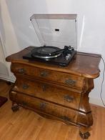 Antieke houten ladekast, Huis en Inrichting, Kasten | Ladekasten, Ophalen, Gebruikt, 50 tot 100 cm, 3 of 4 laden