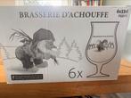 Brasserie d’Achouffe glas 6 stuks nieuw in doos, Ophalen of Verzenden, Nieuw, Glas of Glazen, Overige merken