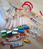 Houten treinbaan, Kinderen en Baby's, Speelgoed | Houten speelgoed, Zo goed als nieuw, Ophalen