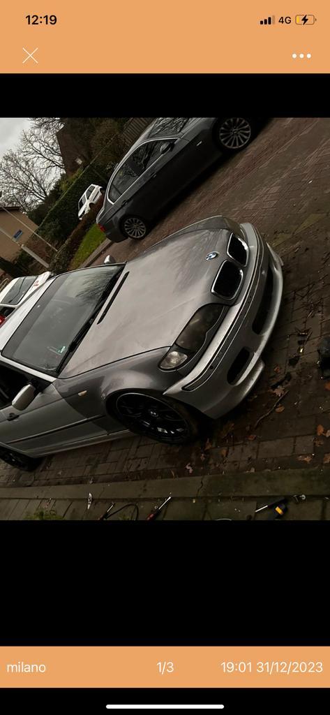 BMW E46 Sedan Motorkap met Spatborden te koop, Motoren, Onderdelen | BMW, Ophalen of Verzenden