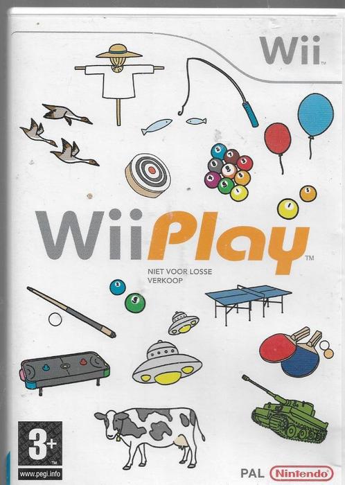Wii Play, Spelcomputers en Games, Games | Nintendo Wii, Zo goed als nieuw, Overige genres, 2 spelers, Vanaf 3 jaar, Ophalen of Verzenden