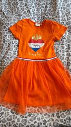 Koningsdag jurk oranje 140, Kinderen en Baby's, Carnavalskleding en Verkleedspullen, Meisje, 134 t/m 140, Ophalen of Verzenden