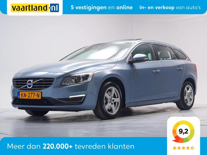 Volvo V60 2.0 D3 Nordic+ [ Xenon Navi Leer Schuifdak ], Auto's, Volvo, Bedrijf, Te koop, V60, ABS, Achteruitrijcamera, Airbags