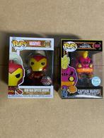 Iron man / Captain Marvel Funko Pop!, Verzamelen, Nieuw, Ophalen of Verzenden