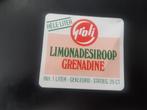 grolsch groli etiket grenadine, Verzamelen, Ophalen of Verzenden, Zo goed als nieuw, Viltje(s), Grolsch