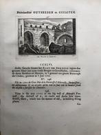 246 / Abcoude het Slot Kopergravure 1732, Antiek en Kunst, Kunst | Etsen en Gravures, Ophalen of Verzenden