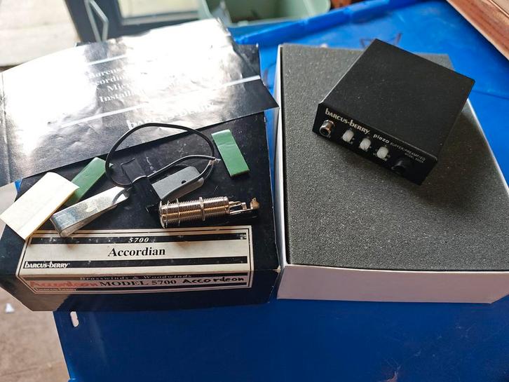 Barcus-Berry Model 5700 Accordeon Microfoonsysteem, Muziek en Instrumenten, Accordeons, Gebruikt, Overige formaten, Overige merken