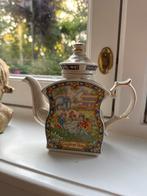 Antieke Ceylon Thee Theepot Porselein, Ophalen