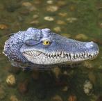 Kunst Krokodillenkop / Vijver Tuin Decoratie Krokodil Dier, Verzenden, Nieuw, Dierenbeeld