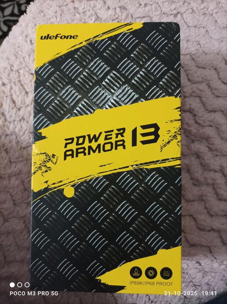 Ulefone Power Armor 13 - Robuuste Smartphone, Telecommunicatie, Mobiele telefoons | Overige merken, Zo goed als nieuw, Zonder abonnement