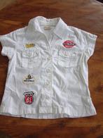 mooie vintage witte MODO bloes kort mouw UK 12 / EUR 40, Ophalen of Verzenden, Zo goed als nieuw, Maat 38/40 (M), Wit