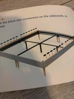 Bedframe en lattenbodem- Nieuw!200 bij 180, Tweepersoons, Ophalen of Verzenden, Zo goed als nieuw, 180 cm