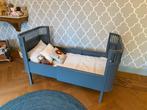 Sebra meegroeibedje met baby & junior matras, Ophalen, 180 cm of meer, 70 tot 85 cm, Matras