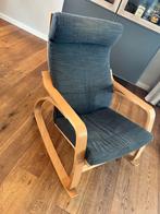 Schommelstoel van Hout en Stof, Huis en Inrichting, Fauteuils, Ophalen, Hout, Minder dan 75 cm, Scandinavisch