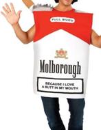 Carnavalspak Marlborough Marlboro Sigaret kostuum L 52/54, Kleding | Heren, Carnavalskleding en Feestkleding, Maat 52/54 (L), Ophalen of Verzenden