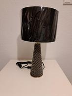 Lucide EXTRAVAGANZA VELVET - Tafellamp - NIEUW - Zwart, Ophalen of Verzenden, Nieuw, Hout, Minder dan 50 cm