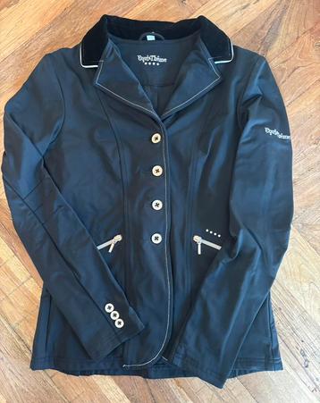 Equi Theme softshell wedstrijdjasje - zwart 176 beschikbaar voor biedingen