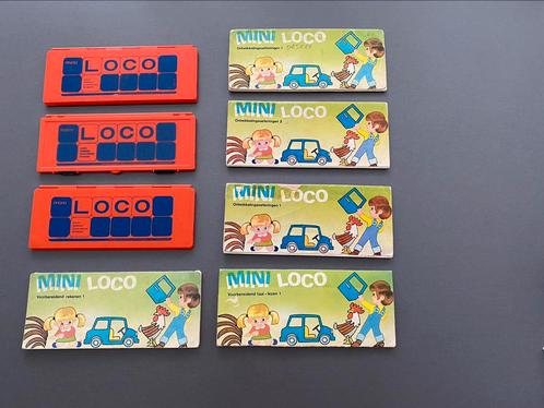 Complete set Mini Loco, 3 doosjes en 5 boekjes, Kinderen en Baby's, Speelgoed | Educatief en Creatief, Zo goed als nieuw, Puzzelen
