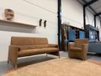 Als nieuw Leolux Felizia Bank 2,5 zits Alcantara Stoel