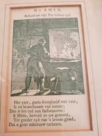 Oude prent, Antiek en Kunst, Kunst | Litho's en Zeefdrukken, Ophalen of Verzenden