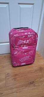 Roze reiskoffer/trolley, Overige materialen, Wieltjes, 50 tot 60 cm, Ophalen of Verzenden