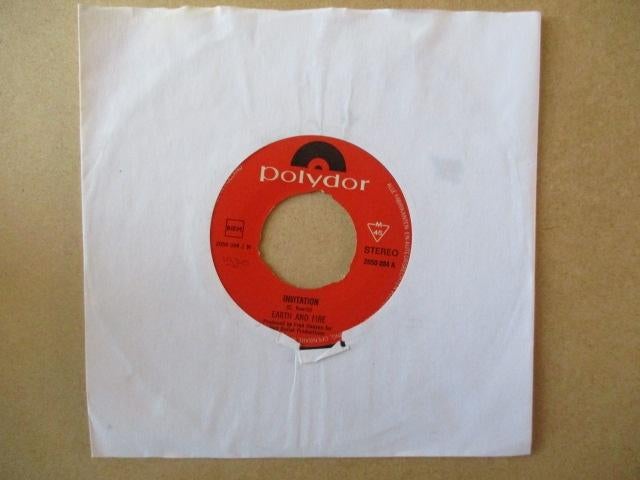 s1847 earth and fire - invitation, Cd's en Dvd's, Vinyl Singles, Ophalen, Gebruikt, Overige genres, 7 inch