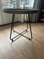 Bijzettafel gratis, Huis en Inrichting, Tafels | Bijzettafels, Minder dan 55 cm, Rond, Zo goed als nieuw, Ophalen