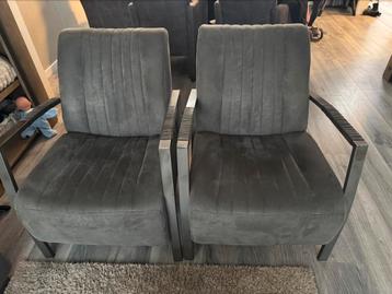 Pronto bank grijs 2 stoelen  beschikbaar voor biedingen