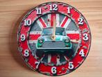 Mini Cooper Wandklok, Ophalen of Verzenden, Nieuw, Analoog, Wandklok