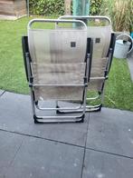 Twee zo goed als nieuwe lafuma stoelen beige gemêleerd, Caravans en Kamperen, Kampeermeubelen, Ophalen of Verzenden, Zo goed als nieuw