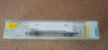 Minitrix 15197 - SBB CFF - 4 assige Gasketelwagen. beschikbaar voor biedingen