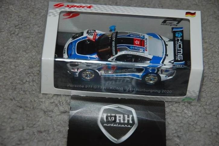 SALE !! 1:43 PORSCHE 911 GT3 R #18 SPARK SG692 WRH, Hobby en Vrije tijd, Modelauto's | 1:43, Zo goed als nieuw, Auto, Overige merken