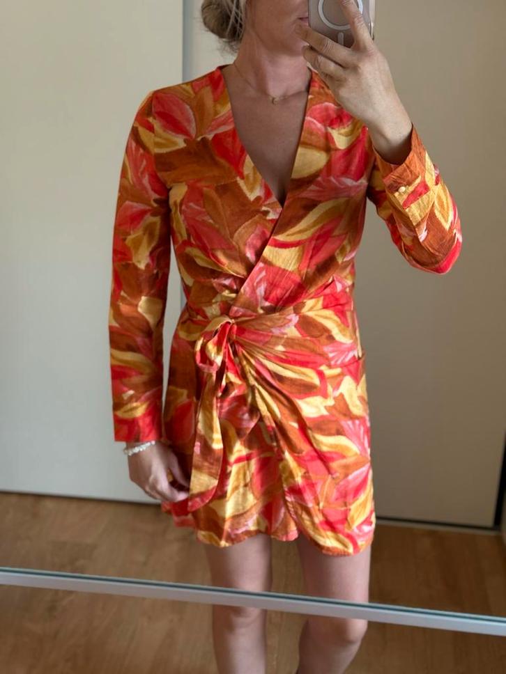 Lili & Lola Omslagjurk S - nieuw, Kleding | Dames, Jurken, Nieuw, Maat 36 (S), Overige kleuren, Boven de knie, Ophalen of Verzenden