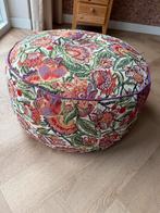 Sissy Boy poef met bloemenprint, Huis en Inrichting, Banken | Voetenbanken en Poefen, Minder dan 50 cm, Nieuw, Ophalen of Verzenden