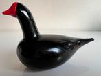Iittala Oiva Toikka Nuutajärvi Nokikana Zwarte Meerkoet 1991, Antiek en Kunst, Kunst | Designobjecten, Ophalen of Verzenden