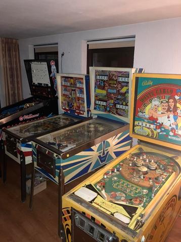 GEZOCHT‼️FLIPPERKASTEN ALLE MODELLEN/JAREN 70,80,90 WELKOM️ beschikbaar voor biedingen