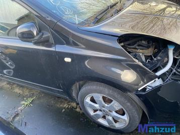 NISSAN NOTE Zwart Z11G rechts scherm zijscherm 2005-2012 beschikbaar voor biedingen