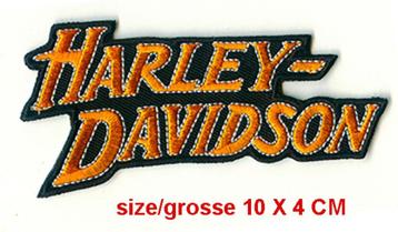HARLEY DAVIDSON script logo patch Sportster 883 1200 1450 beschikbaar voor biedingen