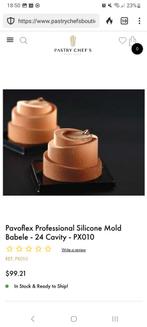 Pavoni pavoflex PX010 silicone mal 24 stuks in de mal, Nieuw, Ophalen of Verzenden