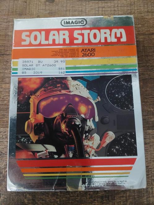 Solar Storm - Atari 2600 - Imagic, Spelcomputers en Games, Games | Atari, Gebruikt, Atari 2600, Shooter, 1 speler, Ophalen of Verzenden