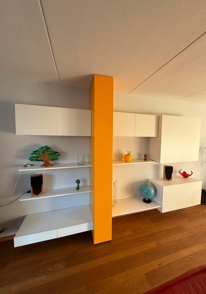 Banz Bord wandmeubel 327 cm breed, Huis en Inrichting, Kasten | Wandmeubels, 200 cm of meer, 25 tot 50 cm, Ophalen