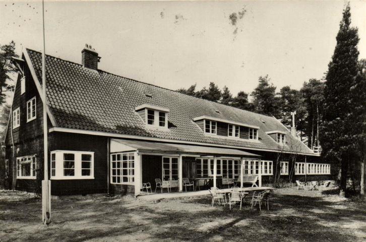 Clubhuis Ingeborg - Leusden - 1970 gelopen, Verzamelen, Ansichtkaarten | Nederland, Gelopen, Noord-Brabant, Voor 1920, Ophalen of Verzenden