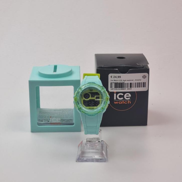 Ice Watch ICE Digit Explorer - Dreamy Turquoise 023267, Sieraden, Tassen en Uiterlijk, Horloges | Kinderen, Zo goed als nieuw