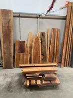 Grote partij hardhouten planken en schaaldelen, Ophalen, Zo goed als nieuw, Plank, 50 mm of meer
