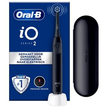 Oral-B iO 2 Elektrische Tandenborstel Black met Reisetui beschikbaar voor biedingen